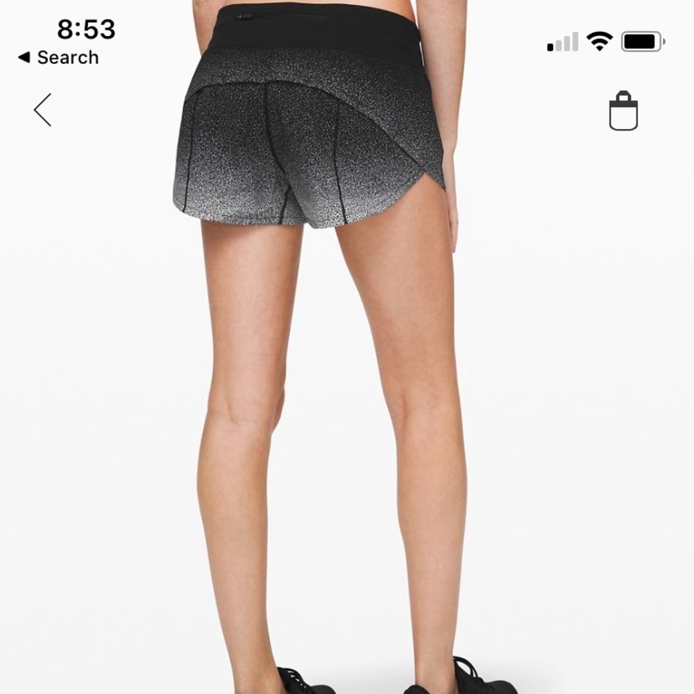 Lululemon speed up short 2.5” size 6